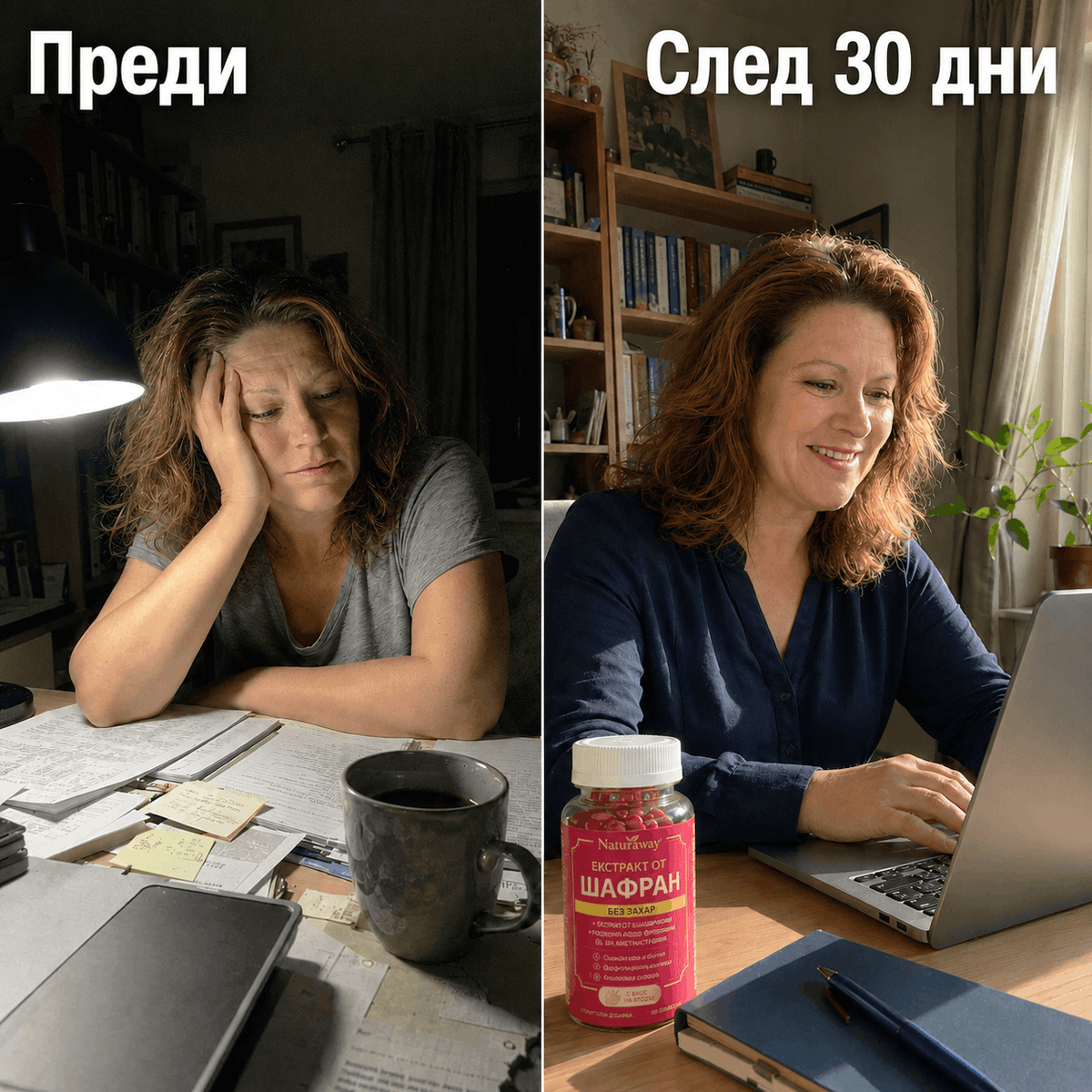 Naturaway Баланс и Отслабване - 60 дъвчащи бонбони с Шафран и Витамини